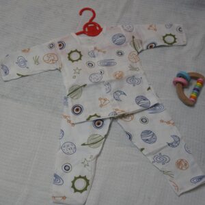Baby Cotton Night Suit Set –Shirt & Pajama